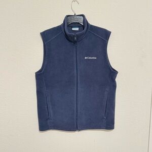 Columbia men’s navy blue vest size medium